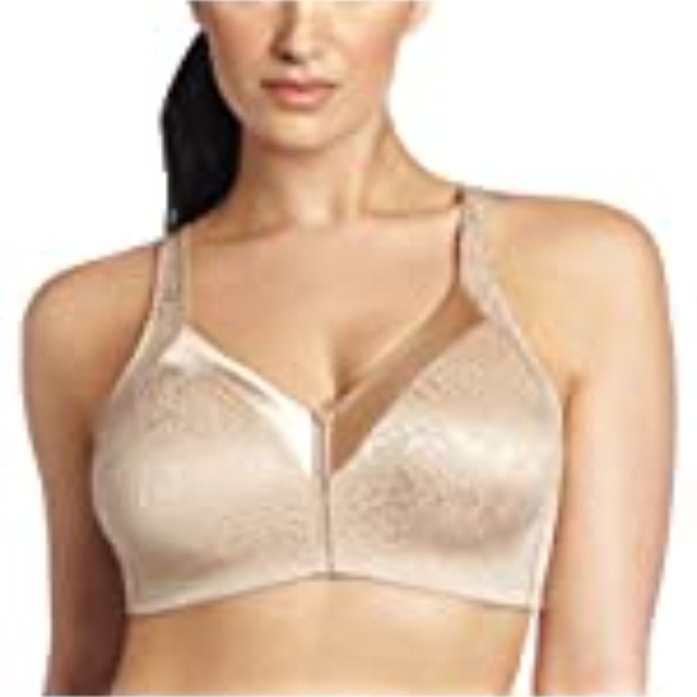 NWOT - Bali Double Support Minimizer Bra Style 3335 in Nude